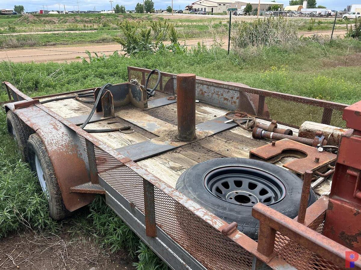 Used 2006 SHOPBUILT 16’ T/A TOOL TRAILER
