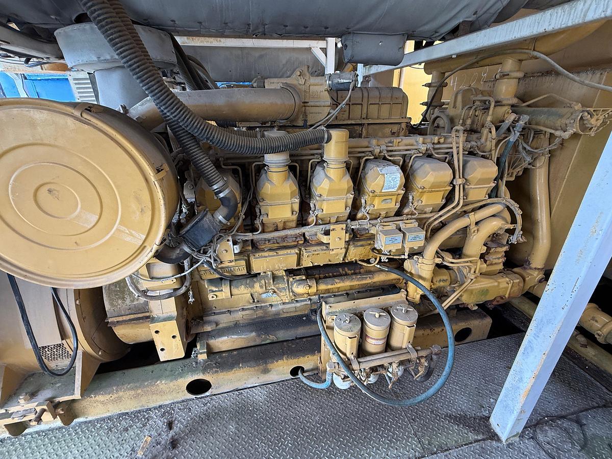 Used KATO 1204-KW DIESEL GENERATOR SET P/B CATERPILLAR 3512B 1621-HP
