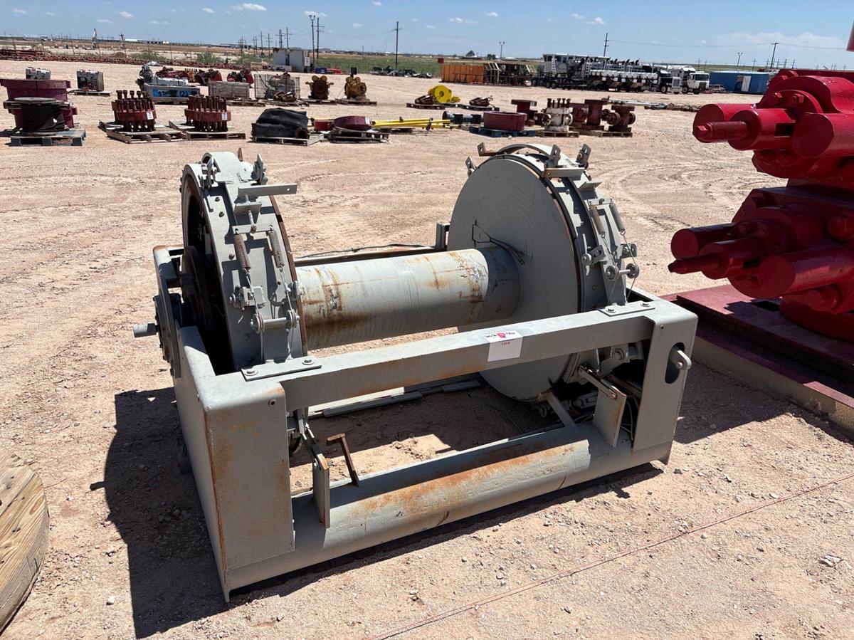 Used Franks 1058 sandline drum 42”W drum w/ 8” brakes