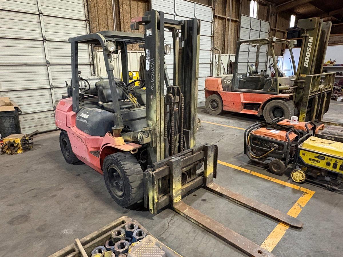 Used Toyota 7FGU35 7K forklift