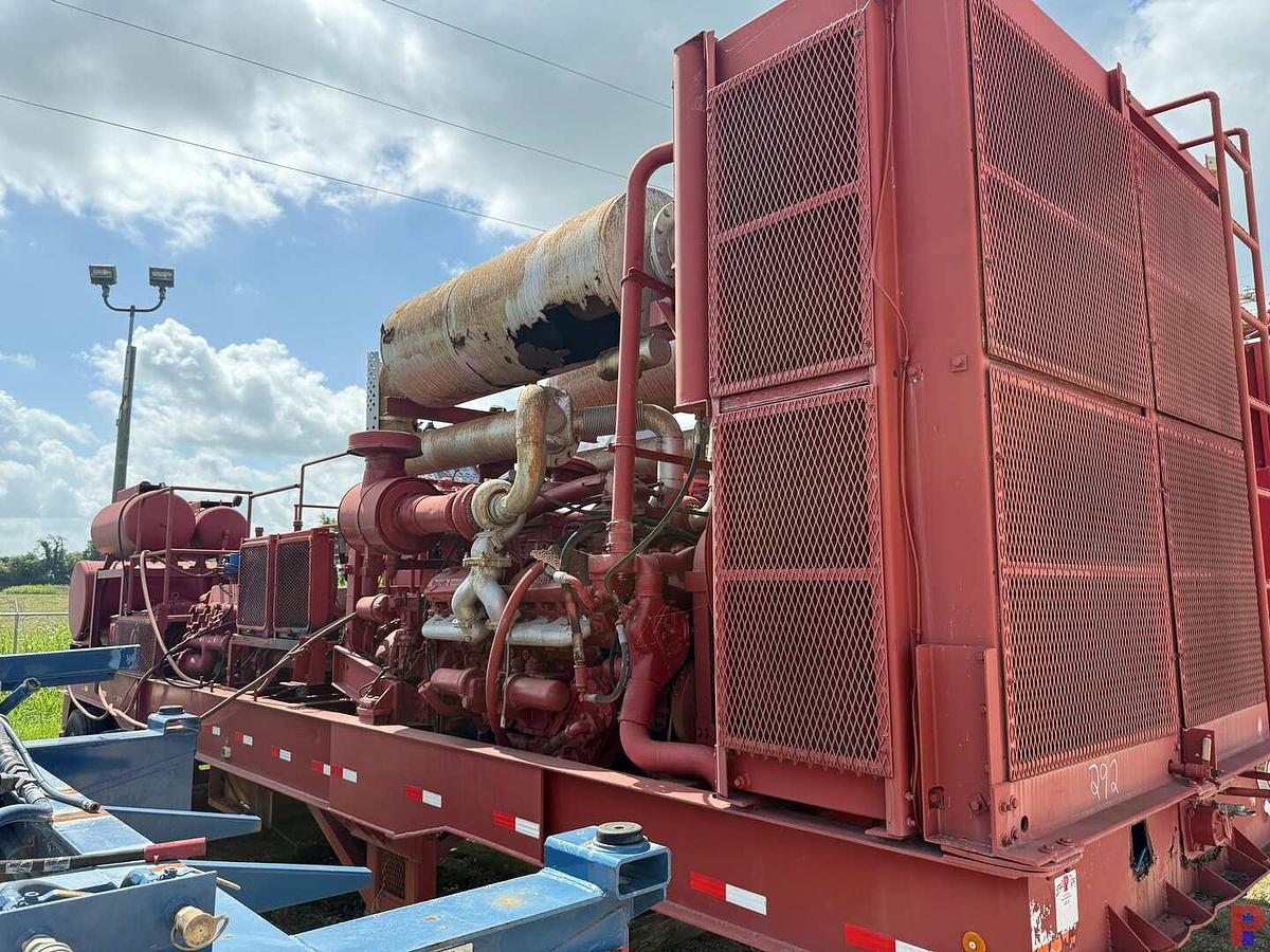 Used WESTERN ROUGH RIDER 1000 HP 10K TRIPLEX DOUBLE PUMP TRAILER