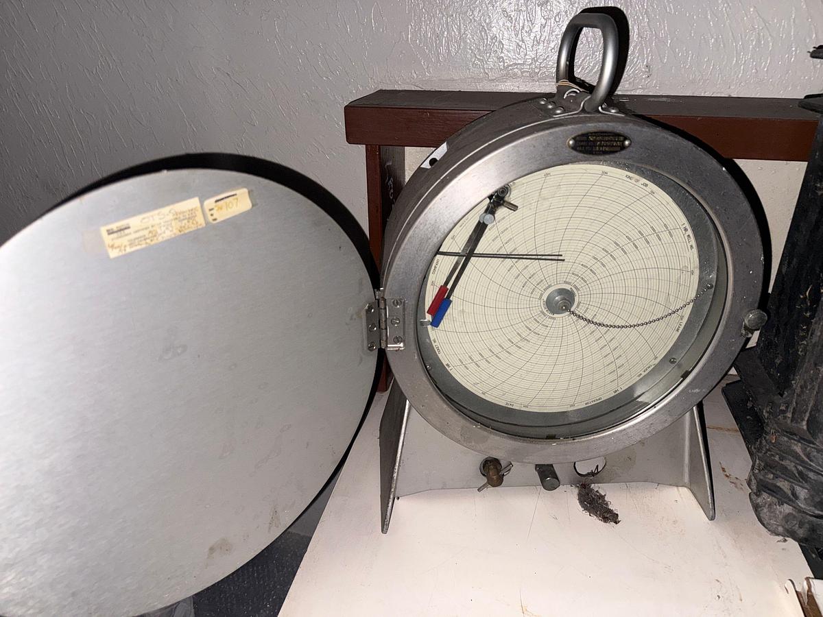 Used (1) MARTIN DECKER CP772M 4910 PSI (2) 20K PSI CHART RECORDERS
