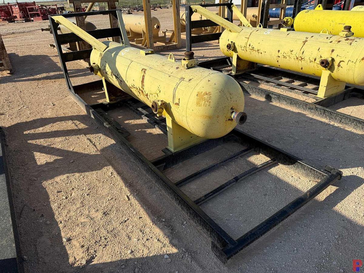 Used NTPV 24" X 8' 5500 PSI VERTICAL SAND SEPARATOR