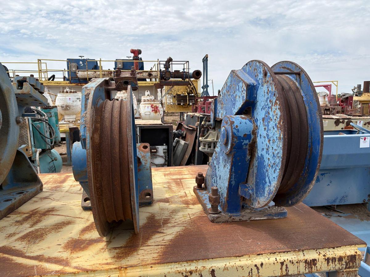 Used (4) cable reels