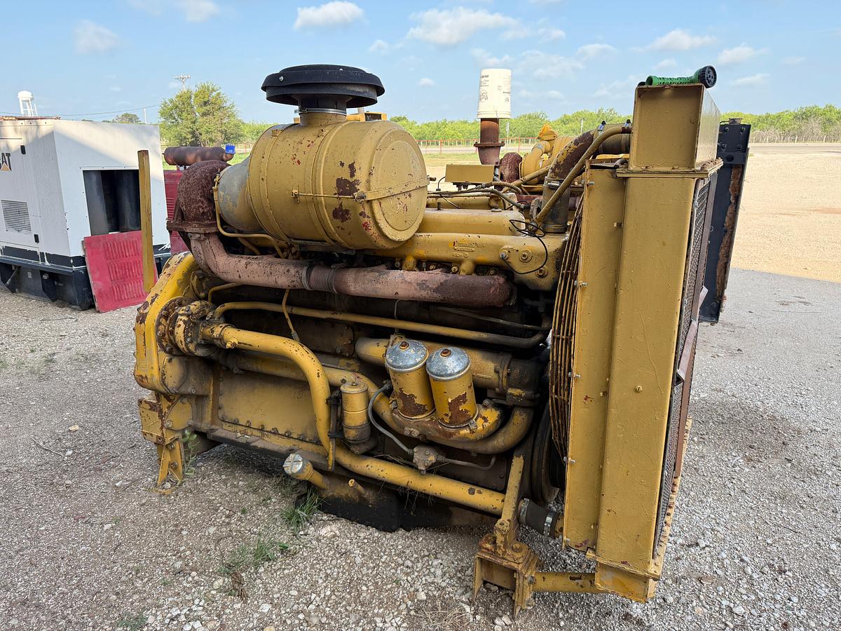 Used CATERPILLAR D353 DIESEL ENGINE W/ RADIATOR