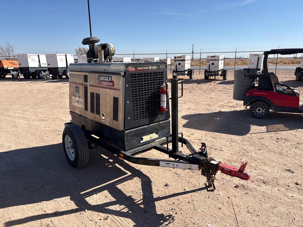 Used Lincoln Electric Vantage 549 Welding Machine