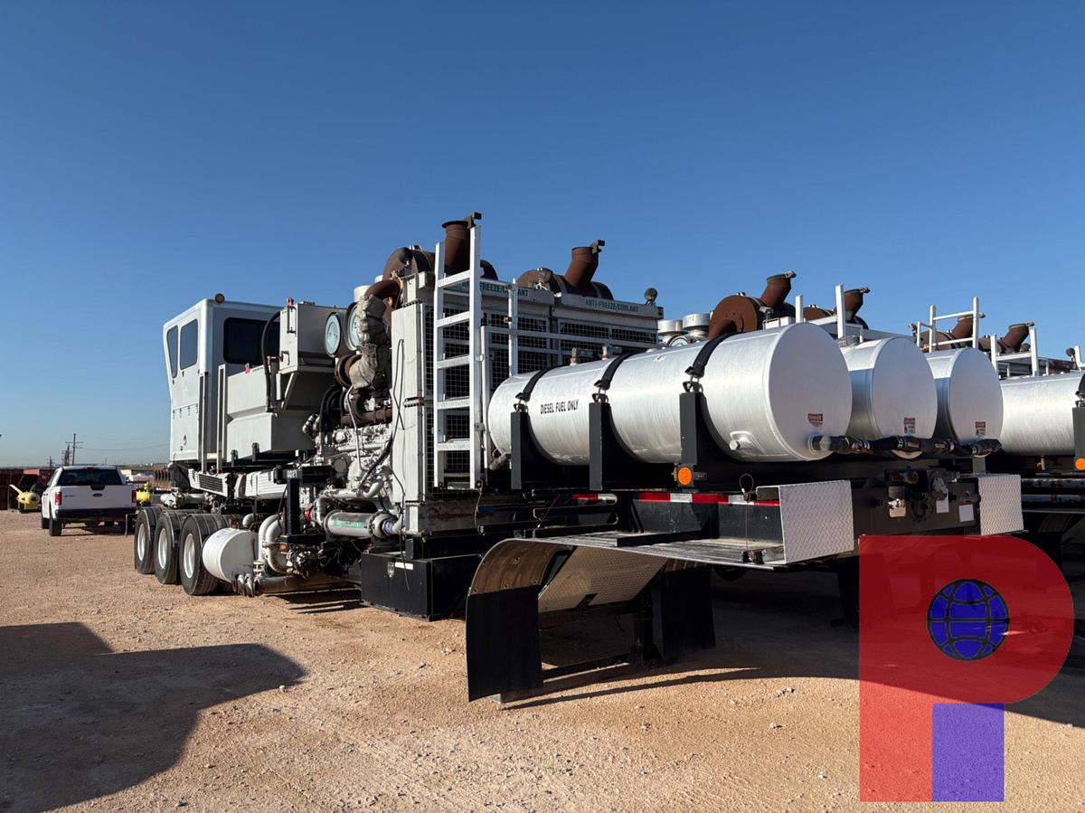 Used 2012 CRYOGENIC VESSEL ALTERNATIVES 3-AXLE 15,000PSI QUINTAPLEX DOUBLE PUMPER TRAILER