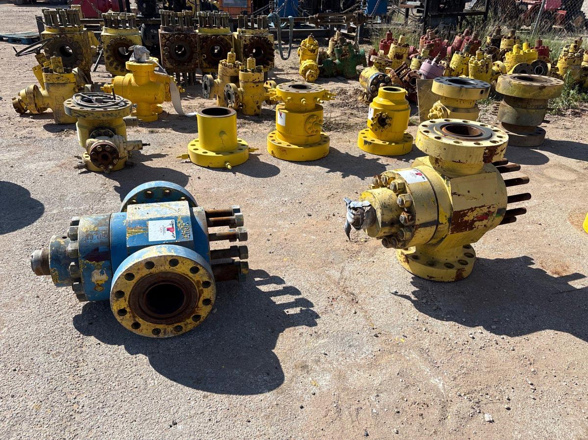 Used (2) 7-1/16” 10k frac valve bodies