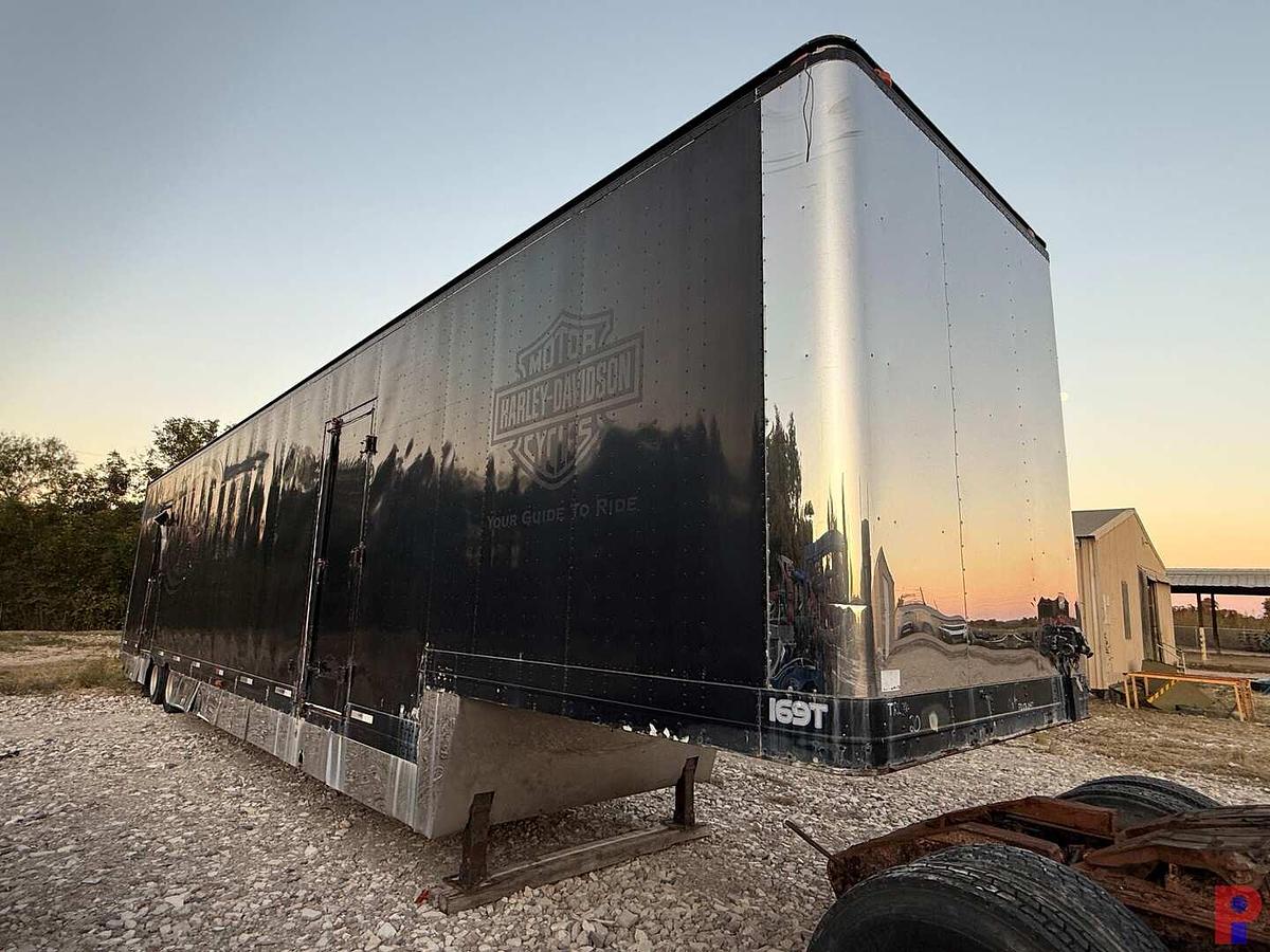 Used 53’ X 102” T/A MOVING VAN / STORAGE DROP DECK TRAILER