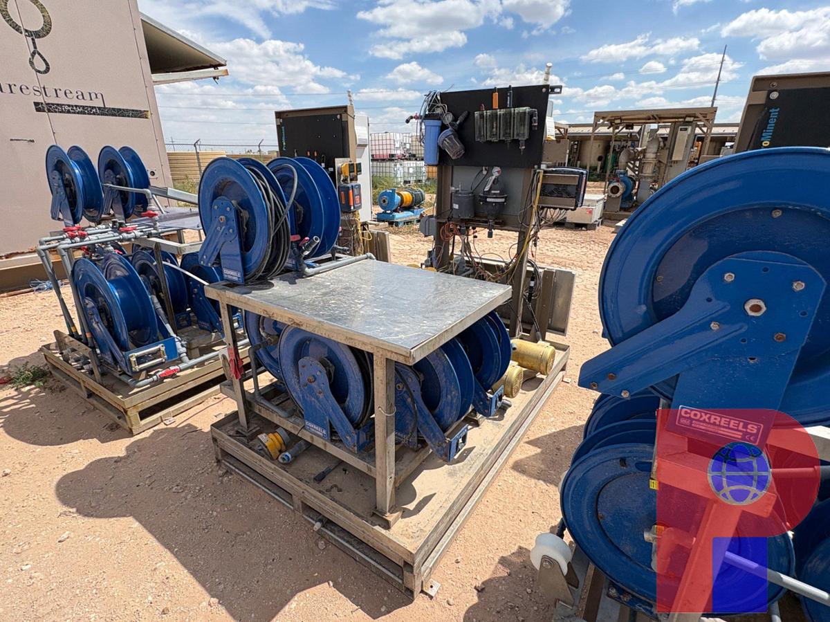 Used UNUSED 8’ X 4’ STAINLESS STEEL CHEMICAL PUMP SKID