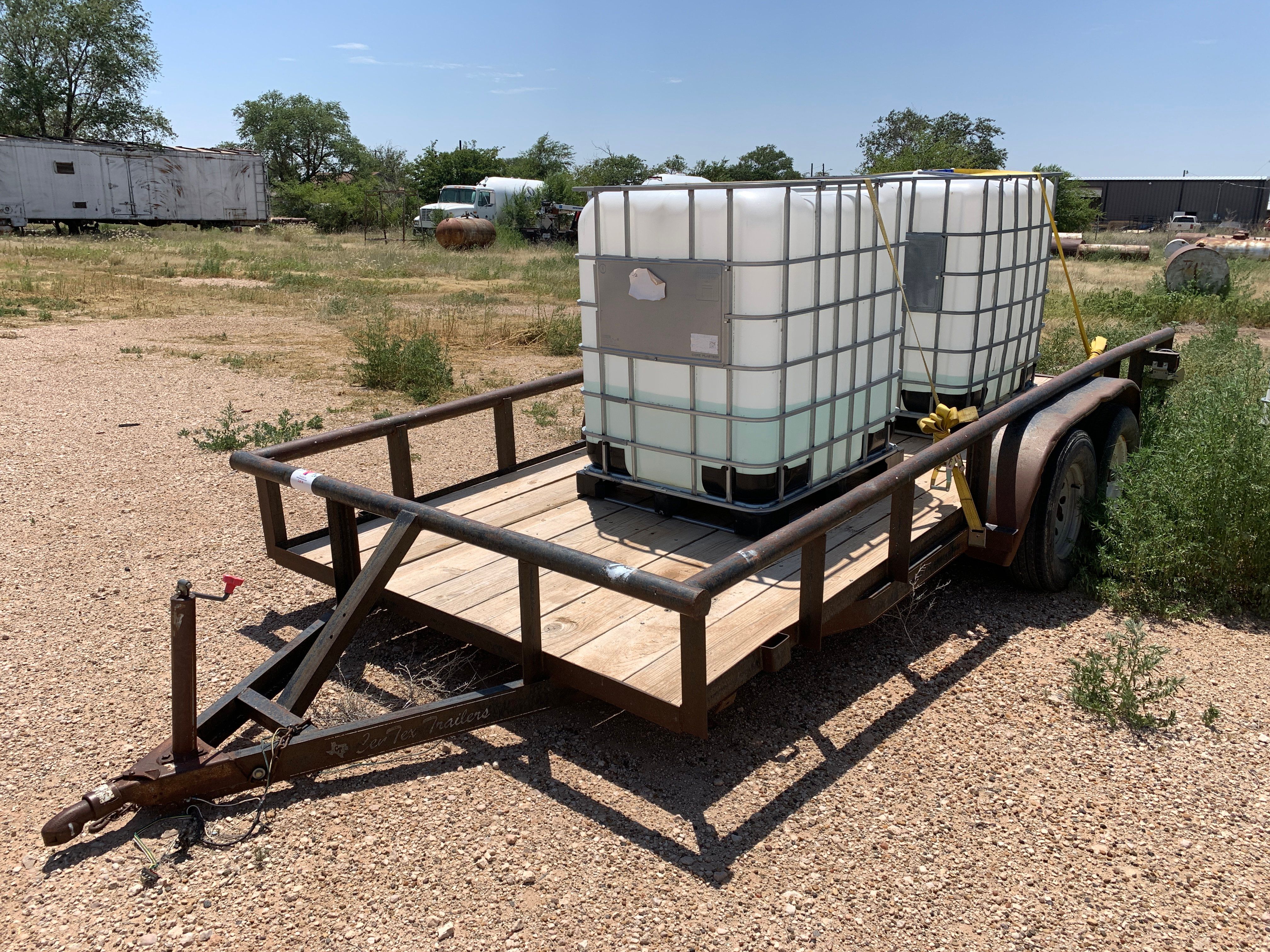 Used 16’ x 7’ CenTex T/A Utility Trailer