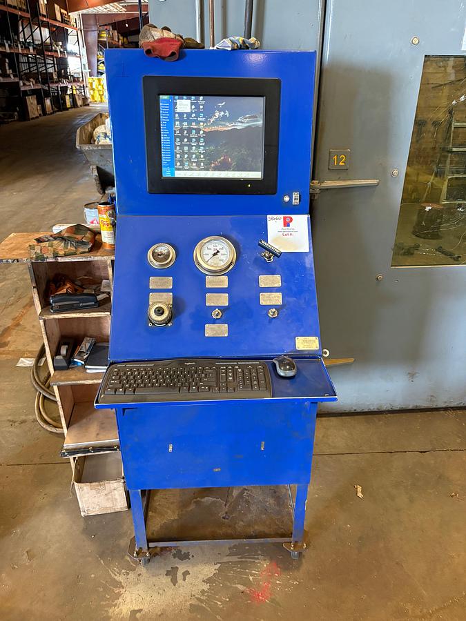 Used Contents of pressure test booth