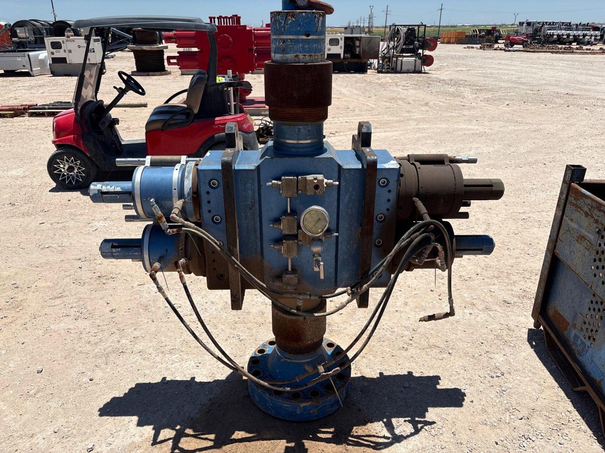 Used 5” 10K double hydraulic wireline bop