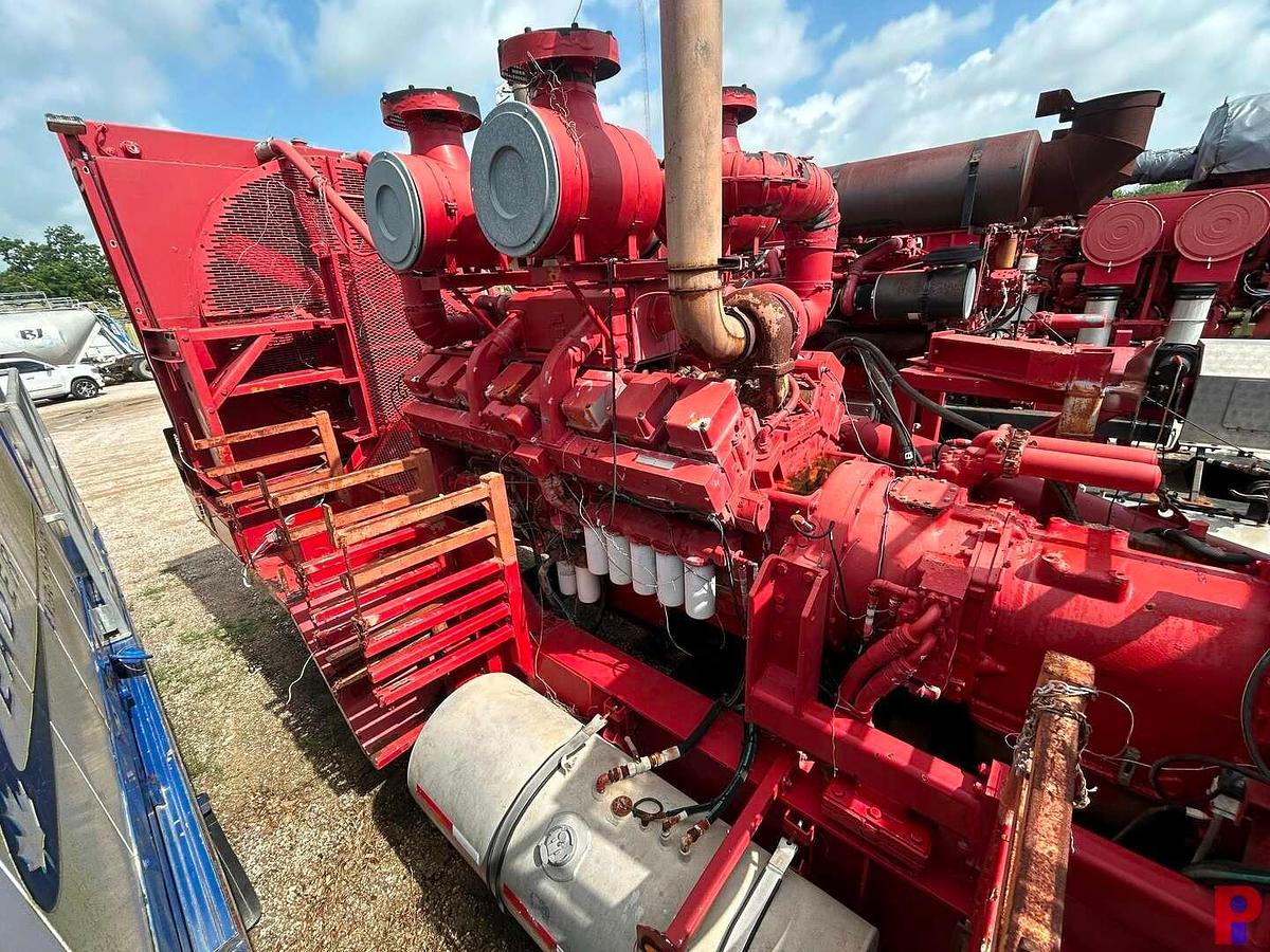 Used OFM 2000 TRIPLEX PUMP DOWN TRAILER P/B CUMMINS