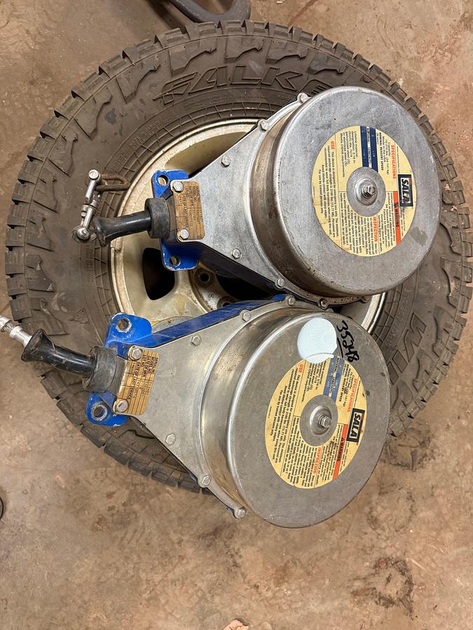 Used (2)SALA SRL 115’ FALL SAFETY DEVICES