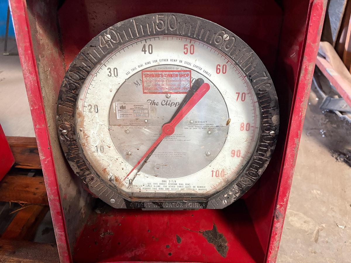 Used The clipper pad type weight indicator