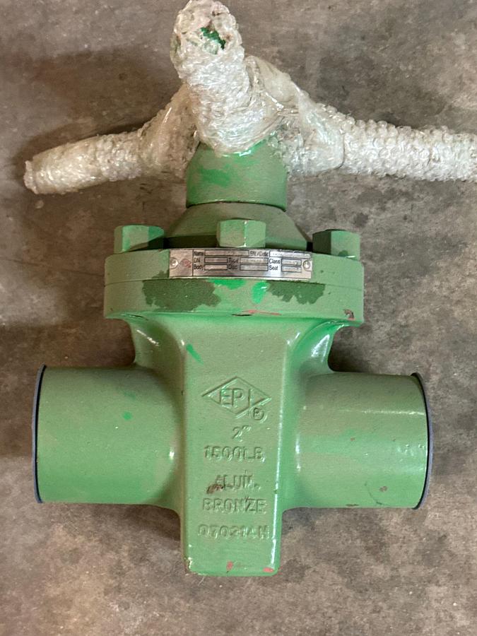 Used LOT W/ UNUSED- (2) 2-3/8" 1,500LB ALUMINUM BRONZE & (1) FORUM 2-7/8" ORBIT MASTER GATE VALVES