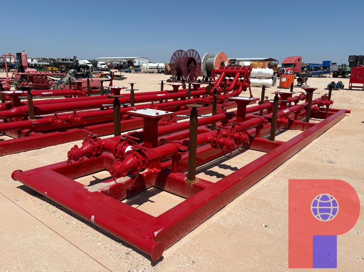 Used DUAL 35’L MANIFOLDS W/ 4” FIG 200/206 CONNECTIONS