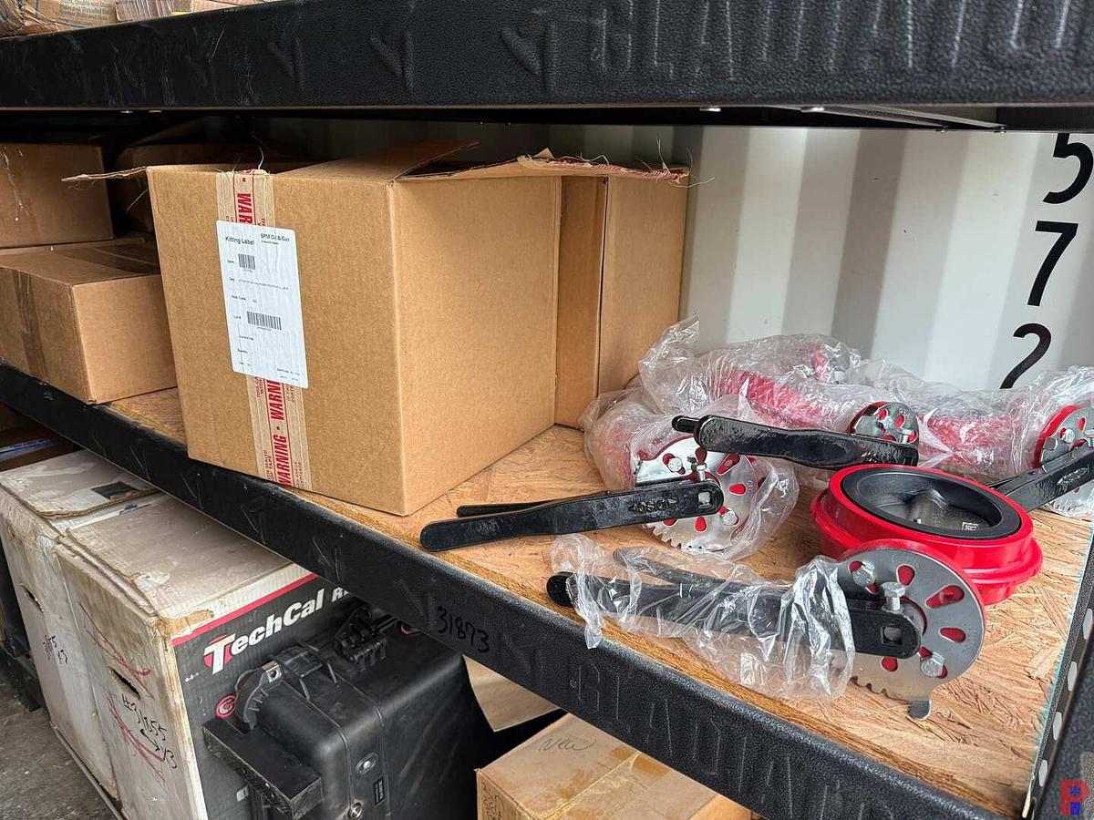 Used C2ROW2- (2) SPM RELIEF VALVE KITS, (4) 7” FLOW & CV KITS, (100) RETAINER SEAL RINGS, (300) 1502 UNION SEAL RINGS, SEE DETAILS