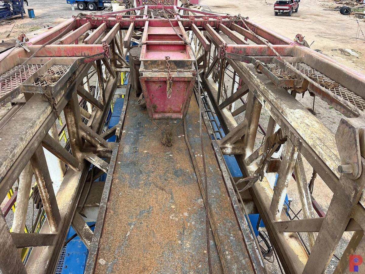 Used 2013 EAGLE 600 DD 104’-300K 5-AXLE WELL SERVICE WORKOVER RIG