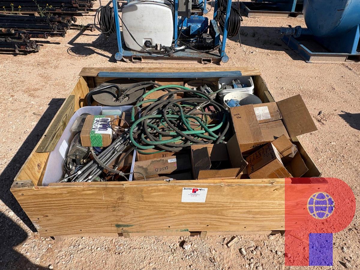 Used BOX OF ASSORTED PRESSURE WASHER PARTS