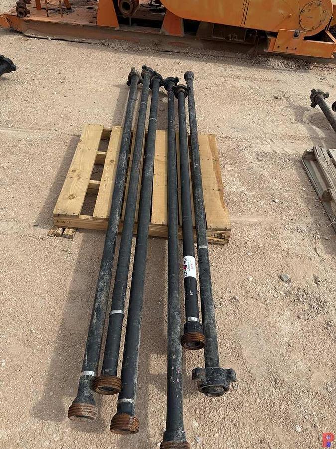 Used (6 X $) ASSORTED 8’ -10’L 2”FIG 1502 FLOW IRON (2022 BAND)