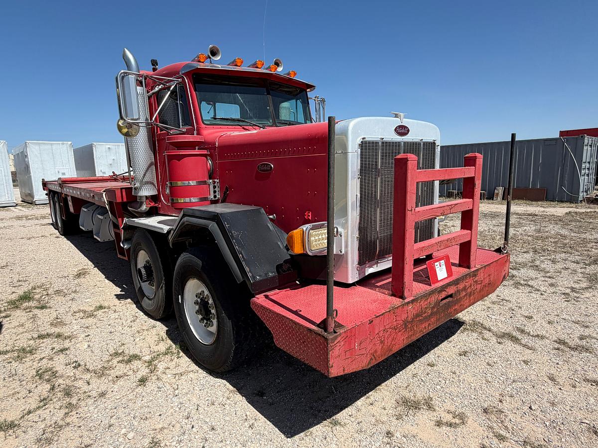 Used 2002 Peterbilt 357 Twin Steer Bed Truck