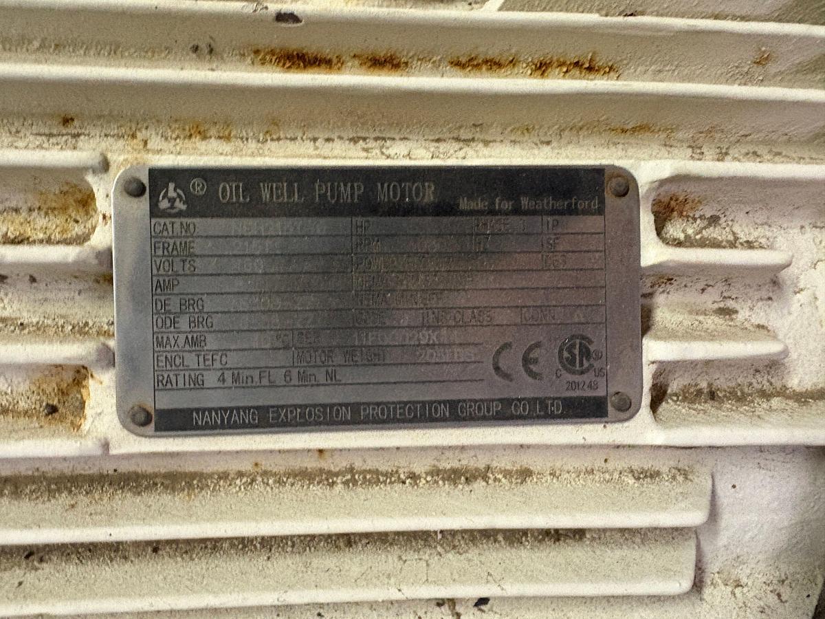Used Nanyang 5hp electric motor