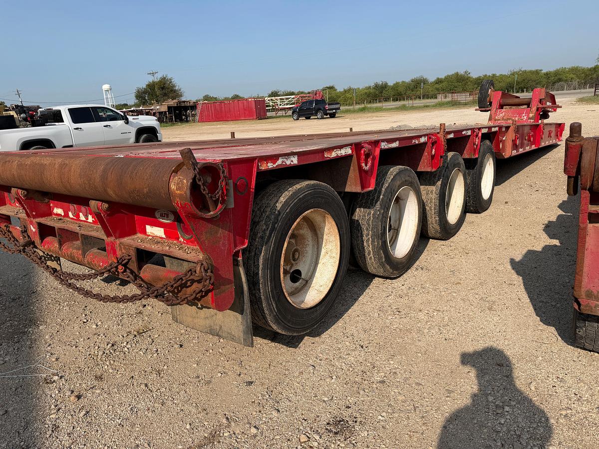 Used 2007 KALYN SIEBERT 53’ X 102” 4-AXLE 60 TON LOWBOY TRAILER