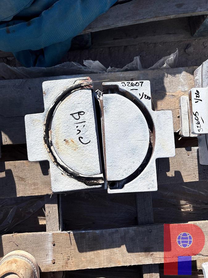 Used 9.5”w blind bop rams