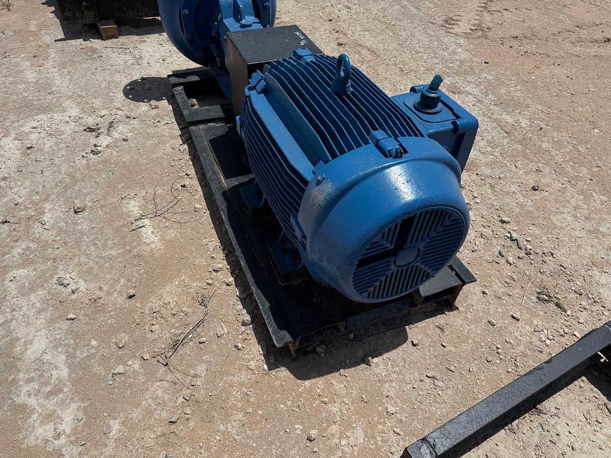 Used MISSION MAGNUM 8x6x14 CENTRIFUGAL PUMP P/B 60-HP ELECTRIC MOTOR