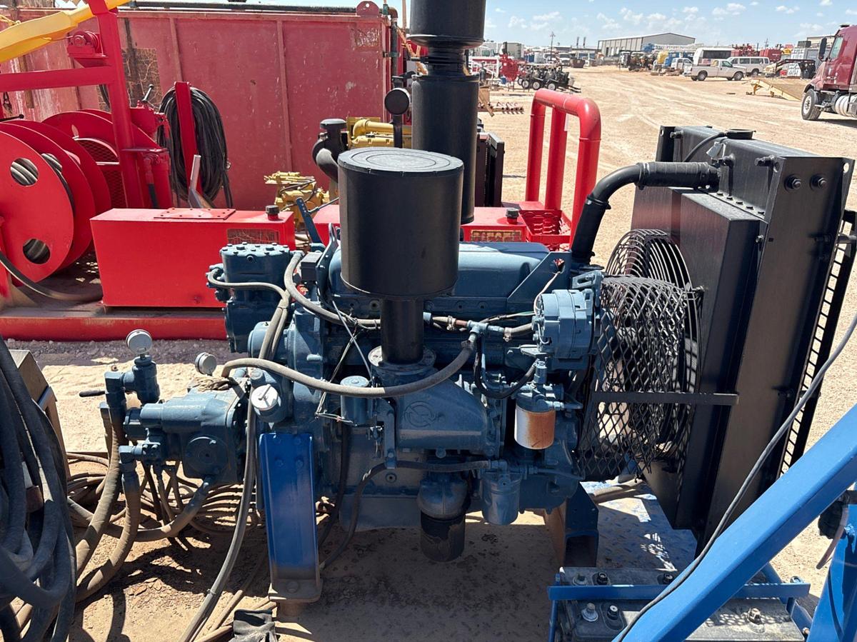 Used Bowen 2.5 power swivel unit, skidded