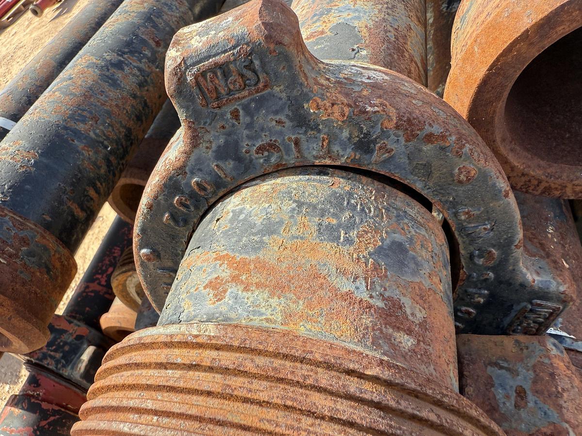 Used (33 X $) 2-BUNDLES OF 4” X 8’L FIG 1002 10K WP FLOW IRON