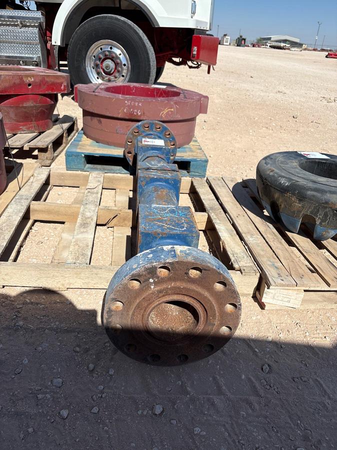 Used 5” x 68”L 7500psi flanged manifold