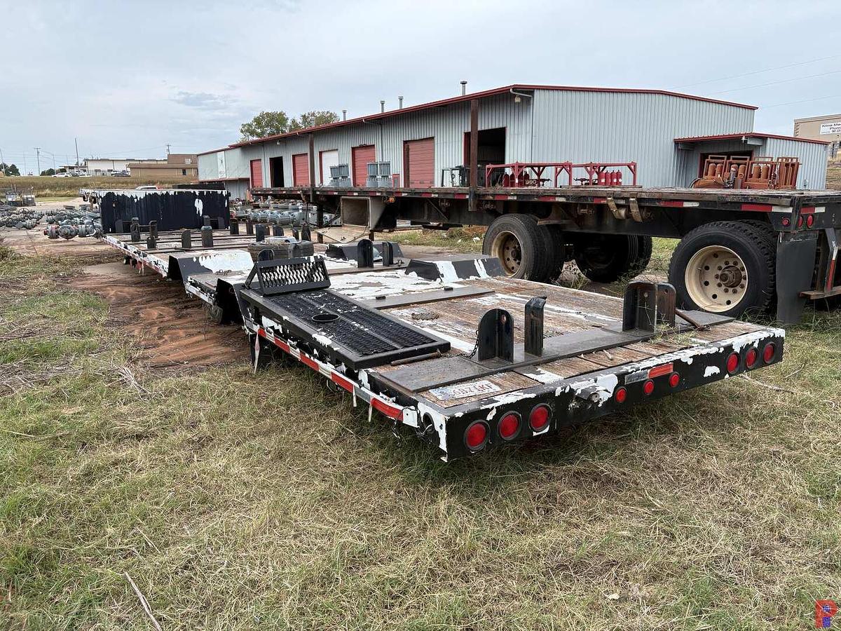 Used 2005 AZTEC TRAILERS 53’ X 102” T/A LOWBOY TRAILER