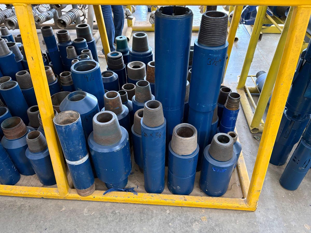 Used (35) assorted x-over subs