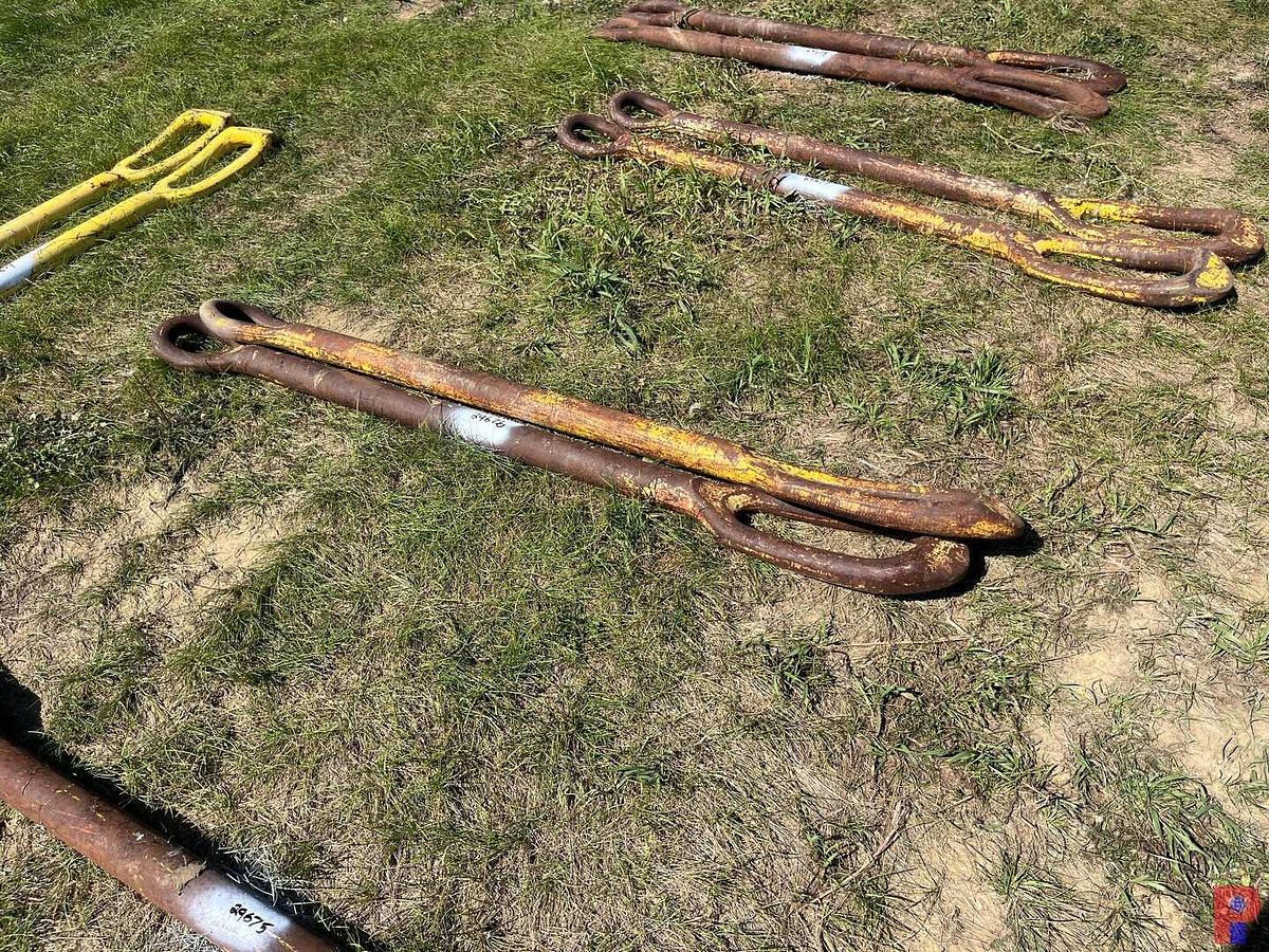 Used (2) 2” X 72” ELEVATOR LINKS