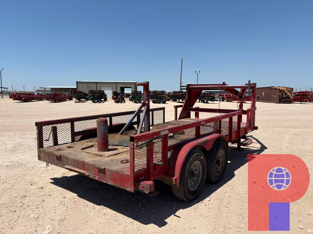 Used 2007 BIG TEX 16’ X 7.5’ T/A GOOSENECK TRAILER
