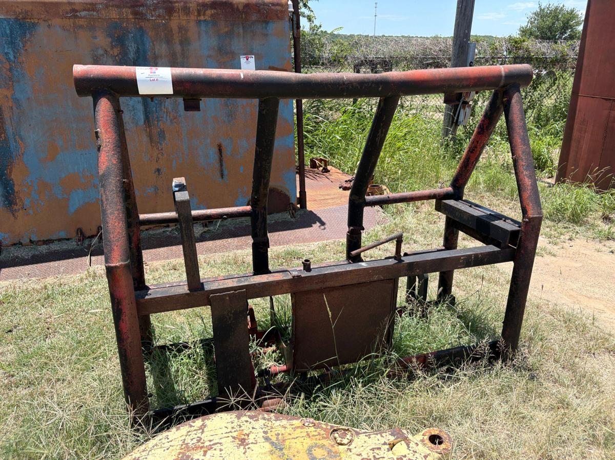 Used 6.5’ x 2’ x 5’ headache rack w/ winch mount