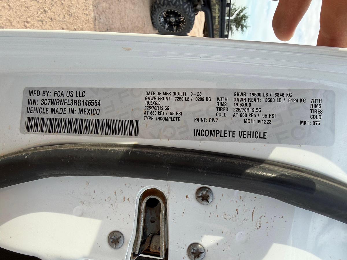 Used 2024 RAM 5500 CREW CAB MECHANICS TRUCK, 4X4