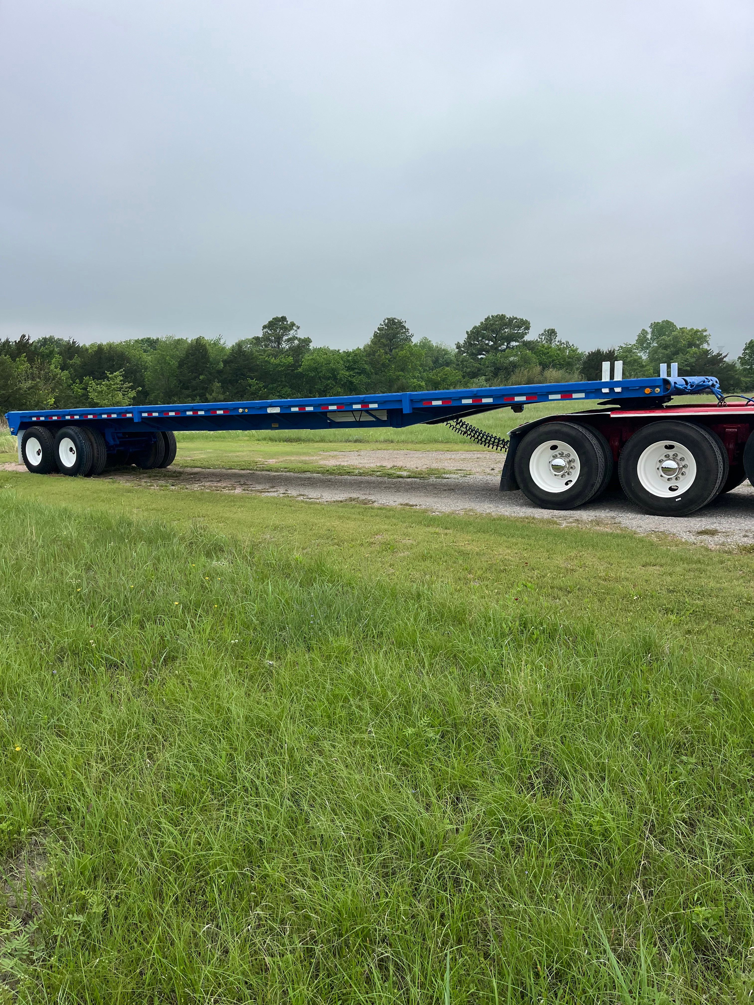 Used 1984 LUFKIN 8 'WIDE X 45 'LONG T/A OILFIELD FLOAT