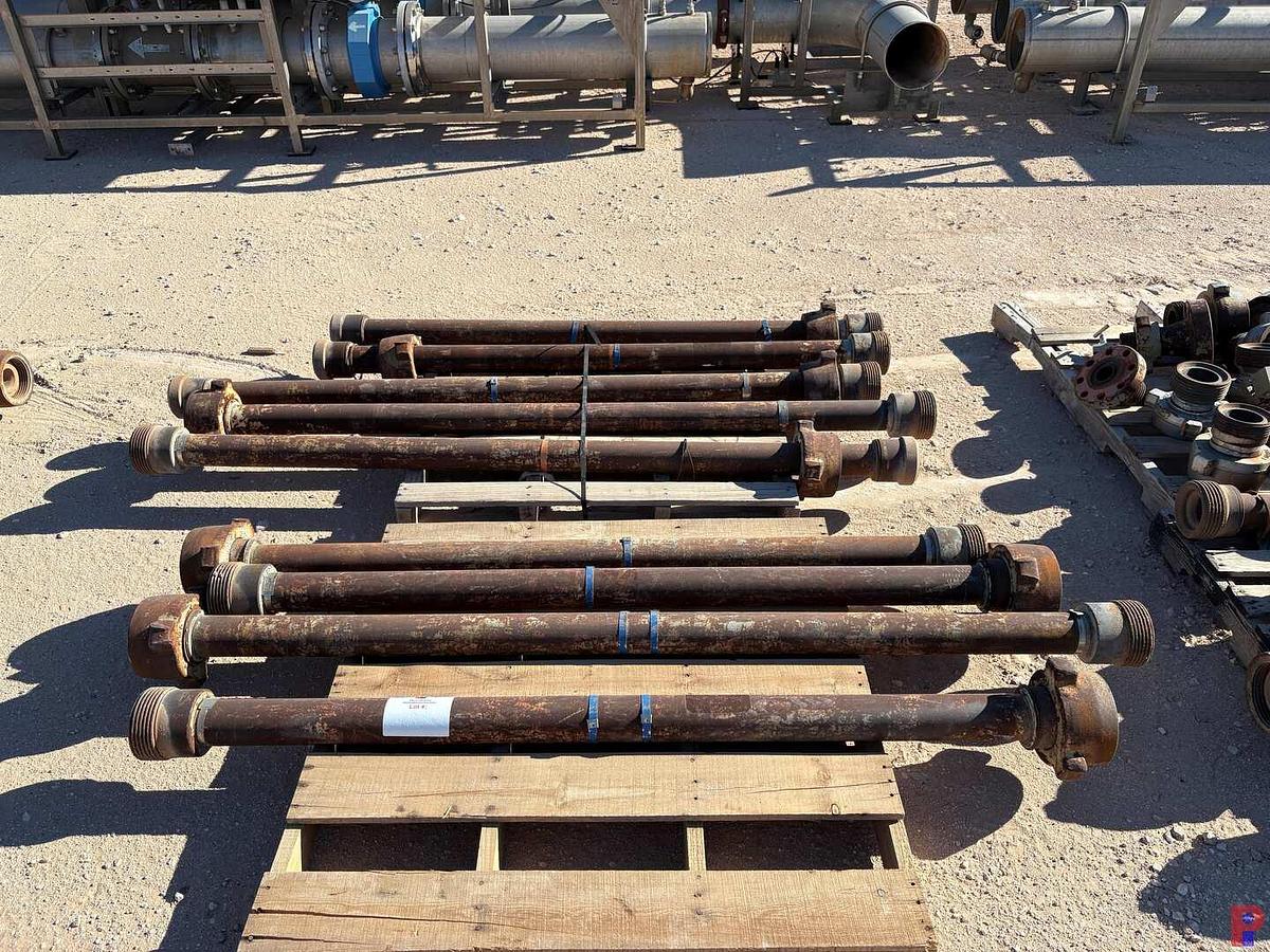 Used (8X$) 3” DC15 FLOW IRON, 6’ & 7’ LONG