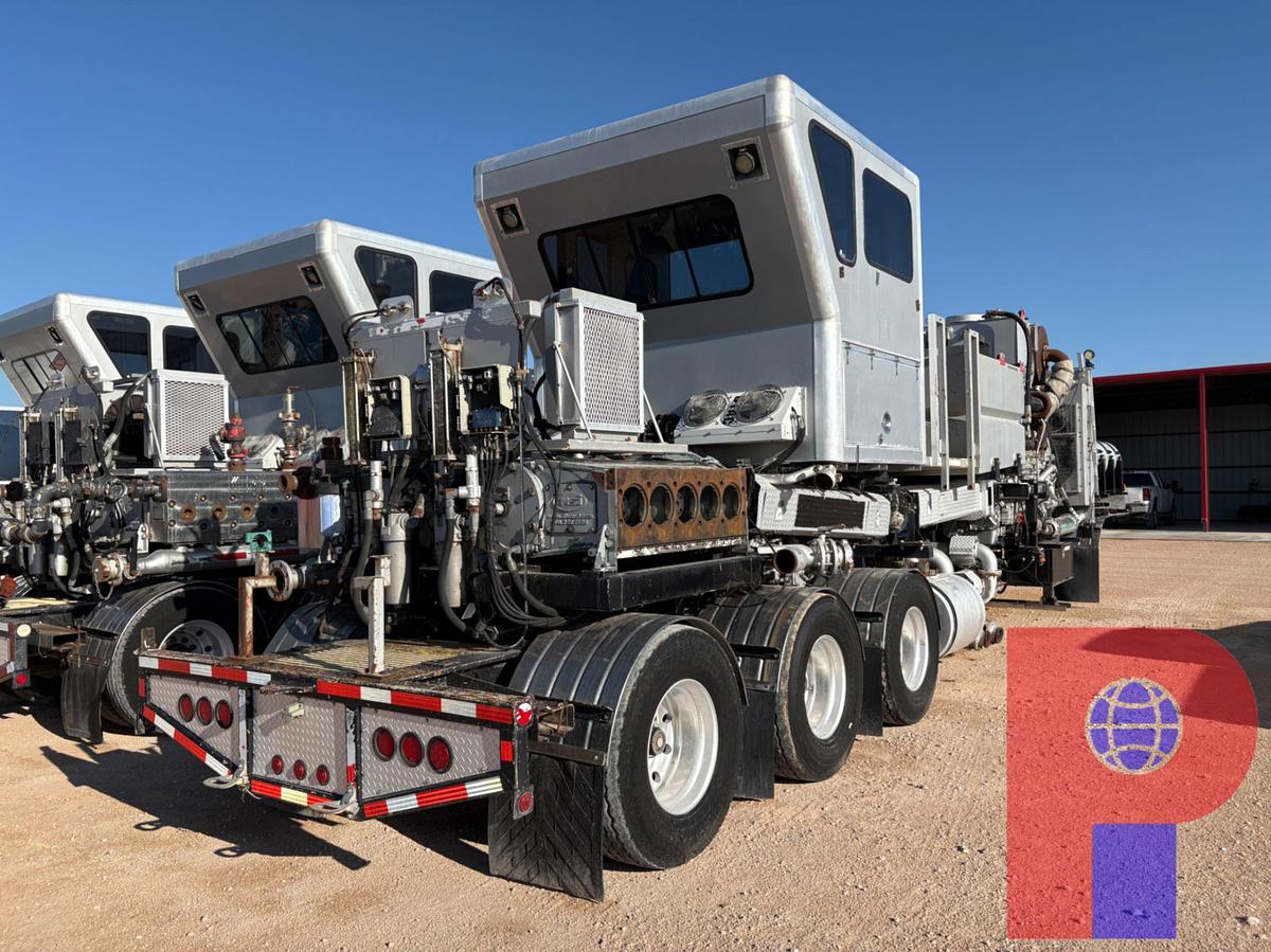 Used 2012 CRYOGENIC VESSEL ALTERNATIVES 3-AXLE 15K 2,000 HP DOUBLE PUMPER TRAILER