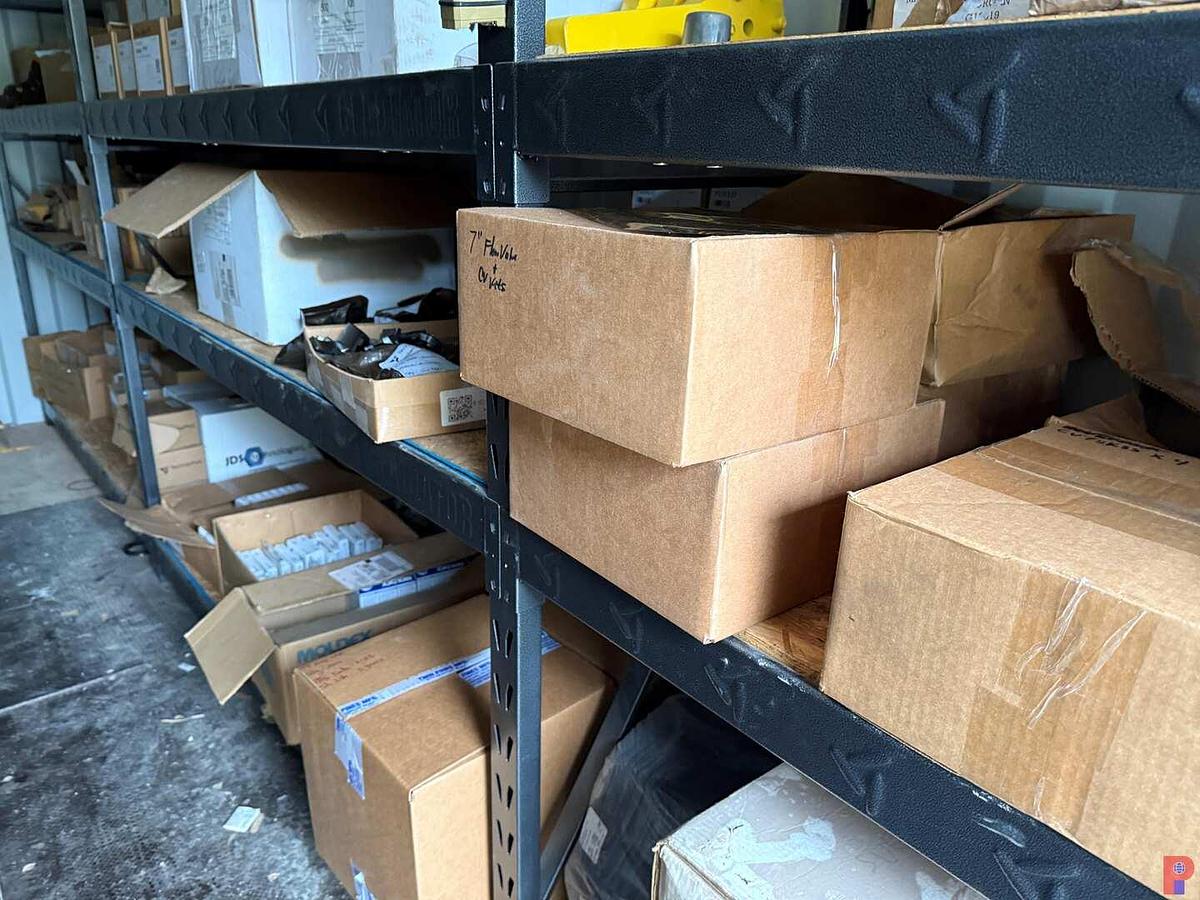 Used C2ROW2- (2) SPM RELIEF VALVE KITS, (4) 7” FLOW & CV KITS, (100) RETAINER SEAL RINGS, (300) 1502 UNION SEAL RINGS, SEE DETAILS