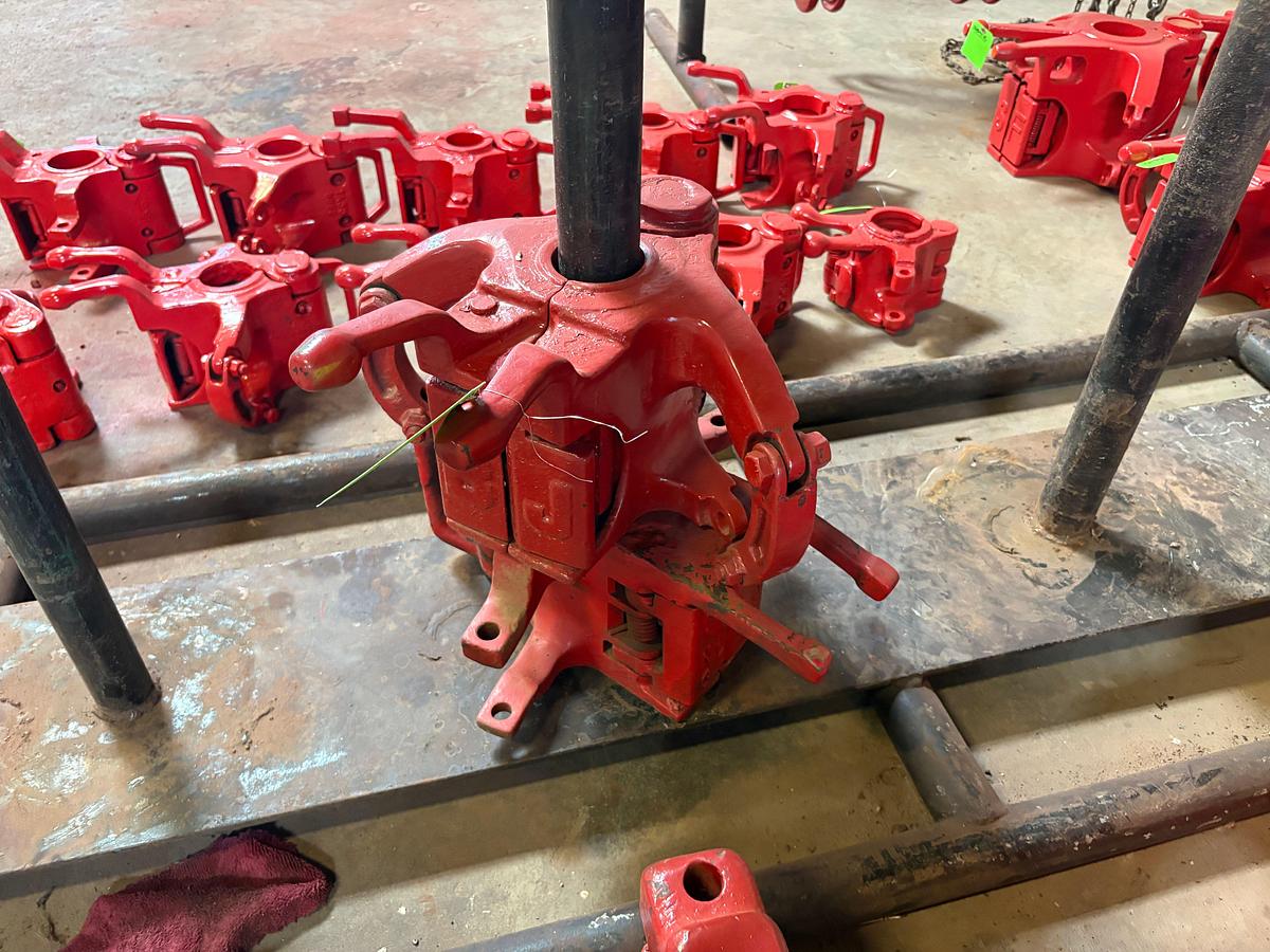 Used (2x$) BJ & king oil tools 2-3/8” 65 ton tubing elevators