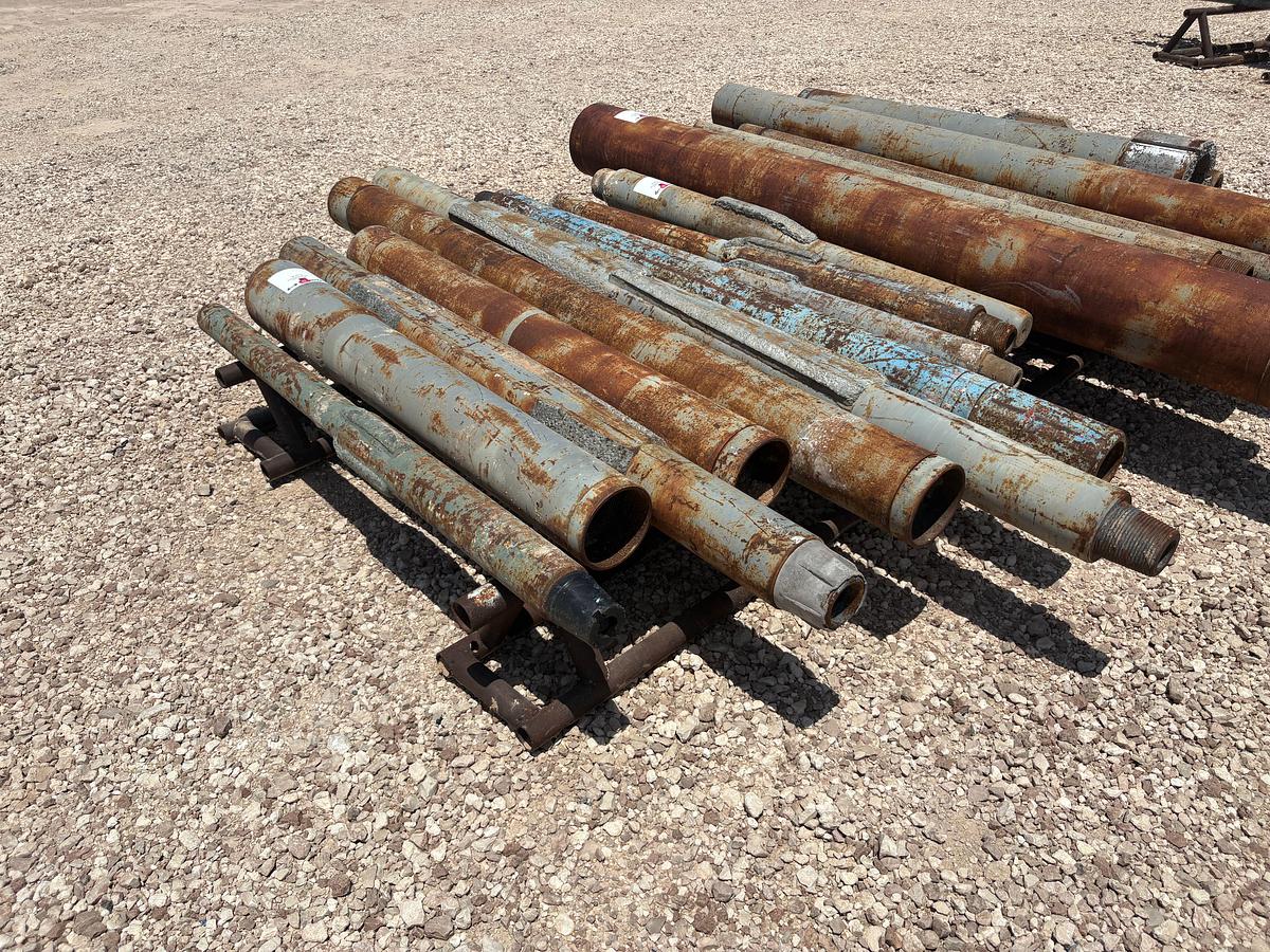 Used Lot of (10) assorted pilot mills, string mills, wp extensions, etc