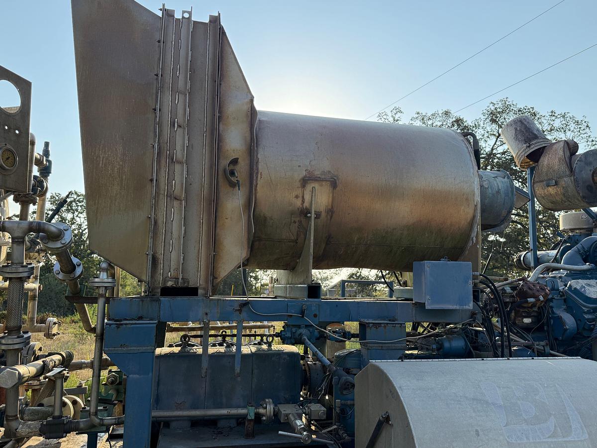 Used 2003 TES T/A DIESEL FIRED NITROGEN PUMP TRAILER