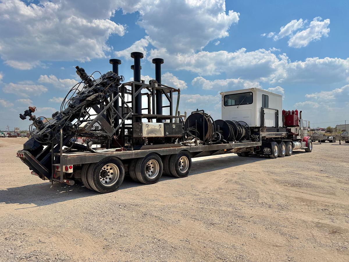 Used 2012 Hydra Rig Coil Tubing BOP Support Trailer & Wet Kit Truck Package lots __ thru __