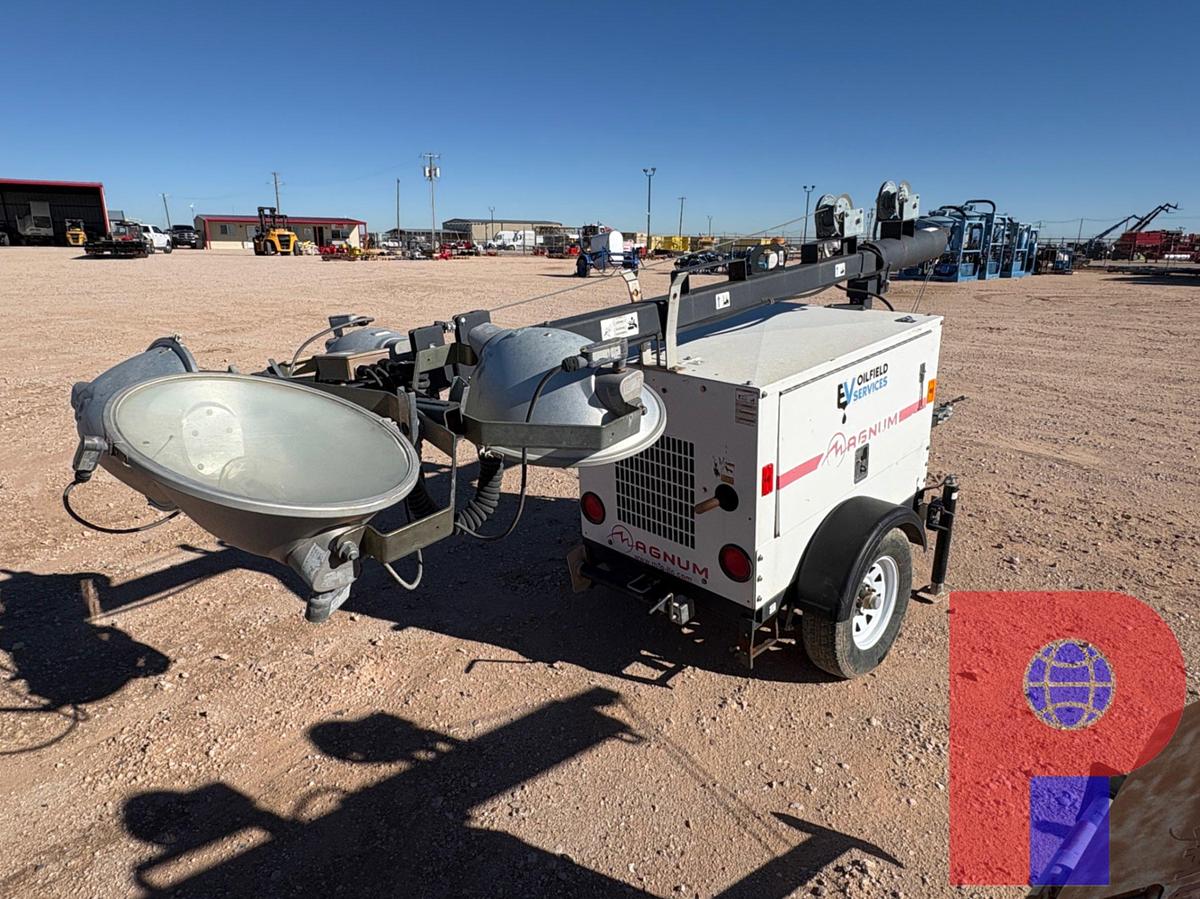 Used MAGNUM MLT3060K 6KW S/A BUMPER PULL LIGHT TOWER