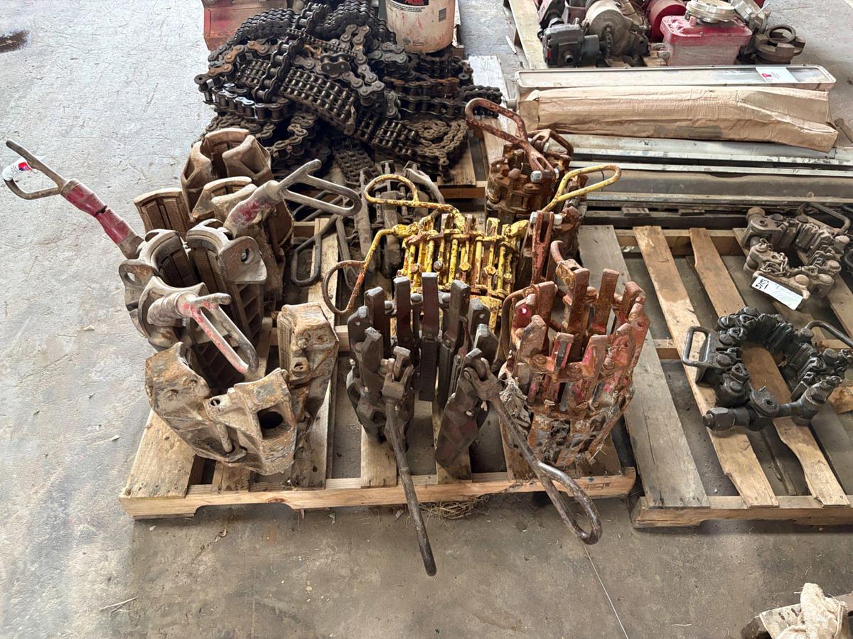 Used (9 x $) (9) assorted Drill collar & drill pipe slips